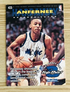 1993 NBA Hoops | ANFERNEE HARDAWAY/GRANT HILL Card #423 - Picture 1 of 2