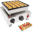ALDKitchen Poffertjes Maker Dutch Mini Pancake Electric Machine 25pcs 110V 0.8KW