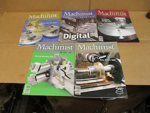 The Home Shop Macinist precision metalworking Magazine 5qty issues 2006 2011 - Bild 1 von 7