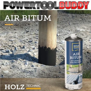 Holz Vernice Spray Bitume Aria Nera | Protezione Resistente alle Intemperie | - Foto 1 di 4