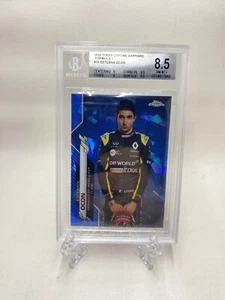2020 Topps Chrome Sapphire Formula 1 Esteban Ocon #10 Portrait BGS 8.5 - Picture 1 of 1