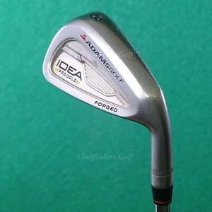 Adams Golf Idea Pro Gold Forged Single 8 Iron Dynamic Gold Steel Stiff - Picture 1 of 2