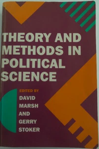 Theory and Methods in Political Science Edited By David Marsh and Gerry Stoker - Picture 1 of 5