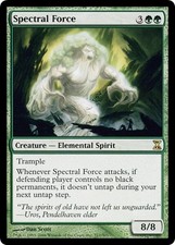 SPECTRAL FORCE ~mtg NM Time Spiral Rare x1