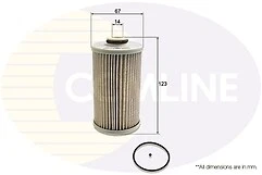 Fuel Filter - Element  To Fit Honda Accord 08->, Civic 12->16, CR-V 07-> - Image 1 of 1