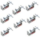 Bricklayers Profile Clamp 50Mm X 8Pcs Brickies Pro Clamps Zinc Plated Steel