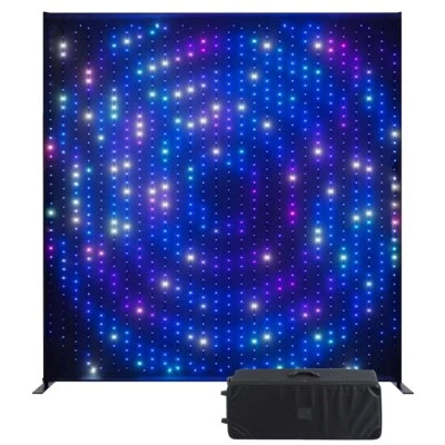 Twinkly Light Wall 8.2' x 8.9' IP44 Effect Backdrop Lighting System Dongle & ...