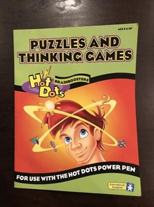 Puzzles And Thinking Games Hot Dots Brainboosters Age 8 And Up - Imagen 1 de 2