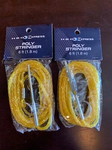 POLY STRINGER - 6 ft. yellow - Lot x2pks - H2O Xpress - NEW! FSH2FE5083 - Picture 1 of 3
