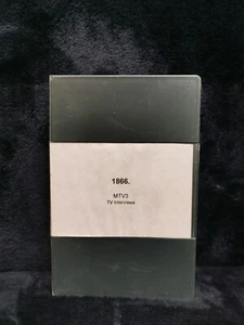 MTV3 TV Interviews Betacam SP DUB Tape Untested - Picture 1 of 3