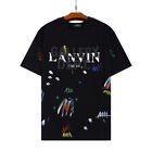 Men's Women's Gallery printing Dept Short Sleeve High Street Lanvin T-shirt
