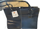 Wilson Leather Briefcase And Laptop Bag   Genuine Leather Pre Owned