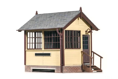 Peco LK709 O Gauge Ground Level Signal Box Kit - Image 1 of 2