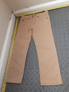 U.S. Polo Assn. Twill khaki 5-Pocket Straight Fit Pant Boys Size 6 #S115 - Picture 1 of 4