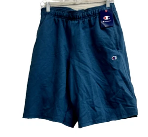 Champion Modern Shorts Men's Pockets Elastic Waist in Turquoise Size S NWT - Picture 1 of 3