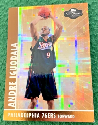 NBA 2008-09 Topps 联合签名者 Andre Iguodala #19 超青铜折射器 /50 — 第 1/2 张图片