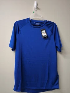 B14 Under Armour The Tech Tee Training Shirt Men's Blue Crew Neck Activewear - Picture 1 of 3