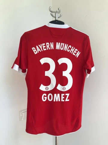 BAYERN MUNICH 2009 2010 HOME FOOTBALL SOCCER SHIRT JERSEY ADIDAS MARIO GOMEZ #33 Cover