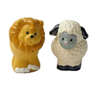 Fisher Price Little People Lamp & Lion Sheep Nativity or Ark / - Picture 1 of 7