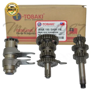 JUEGO DE CAJA DE CAMBIOS HONDA WAVE DASH 110 WAVE110 TOBAKI RACING CAMBIO DE TAMBOR - Imagen 1 de 5