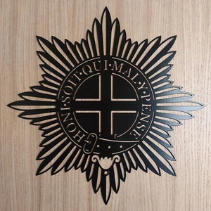Steel Coldstream Guards Badge - Picture 1 of 1