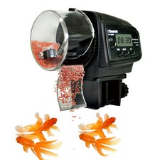 LCD Display Automatic Fish Feeder Aquarium Fish Food Tank Feeder Timer New