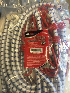12 ATE PROFESSIONAL 24" HEAVY DUTY BUNGEE CORDS TIE DOWN STRAPS 1/2" THICK 92024 - Picture 1 of 1