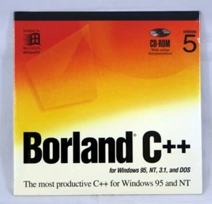 Borland C++ Ver.5 Windows 95 / NT Database NEW BOR8854 BCP1350WW35180 - Zdjęcie 1 z 2