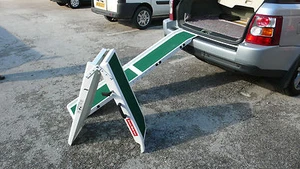 Jetmarine Fibreglass Split Scooter Ramp, Mobility Scooter Ramp, UNLADEN USE - Picture 1 of 5