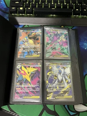 Pokemon Binder Collection Lot  Ultra Rares , Illustration Rares,Mega Evolution! - Image 1 of 4