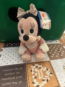 Vintage 1984 Playskool Disney Babies Minnie Mouse Walt Disney Plush Toy w/ Tag - Picture 1 of 15