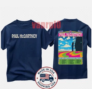 Paul McCartney Poster Got Back North American Tour 2025 T-Shirt Baumwolle Full Size - Bild 1 von 5