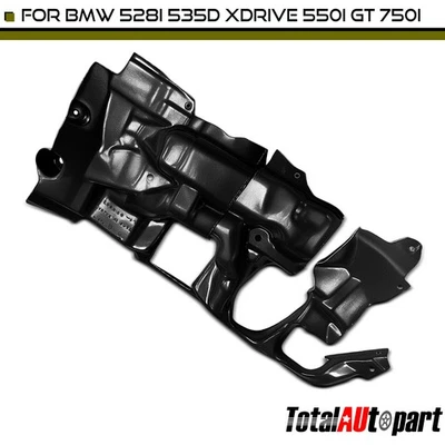 Protector contra salpicaduras de motor para BMW F12 F10 528i 535d xDrive 640i xDrive 750i delantero derecho Foto 1 de 4