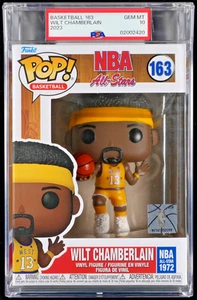 Funko Pop Wilt Chamberlain 163 2023 baloncesto NBA All Star 1972 PSA 10 - Imagen 1 de 3