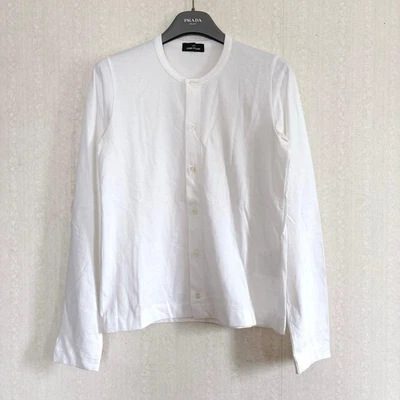 Cárdigan COMME des GARCONS Tricot Logo Espalda, Suéter Tejido, Usado Foto 1 de 4