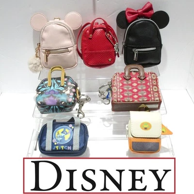 Disney Park Store Bag Charm Lot -Keychain Change Purse Key Fob Air Pods -Pick - Image 1 of 4