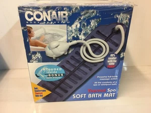 Conair Thermal Spa Soft Bath Mat MBTS2NW Bubble Massager + BONUS Pillow - Picture 1 of 3
