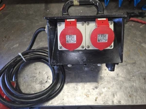 Baustromverteiler Bals CEE Typ 521493 mit FI Schalter - Bild 1 von 4