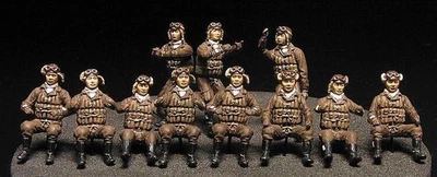 1:72 HASEGAWA Japanese Navy Airmen Set Ha35116 Kit HASX72-16 - Immagine 1 di 2