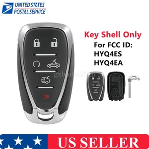 For 2016 - 2020 Chevrolet Camaro Convertible Remote Key Fob Shell Case Cover 6B - Picture 1 of 7