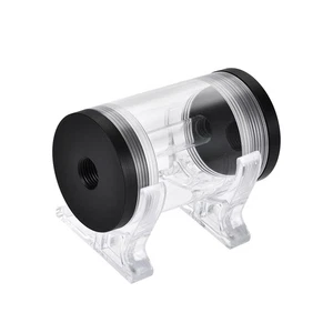 Acqua Raffreddamento Serbatoio 50mmx80mm con Acrilico e POM 1 in 2 Fuori - Afbeelding 1 van 6