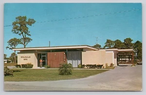 Postcard Englewood Bank Florida - Picture 1 of 2
