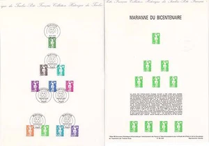 Document Philatélique 1er Jour : 16Bis- 1990 - Marianne du bicentenaire - Imagen 1 de 2