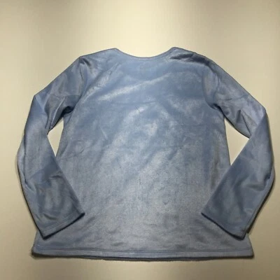 Top para dormir Croft & Barrow para mujer talla S pequeño nuevo sin etiquetas azul claro polar imitación piel Foto 1 de 4