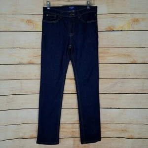 Arizona Jeans Boys Size 16 Youth Blue Denim Distressed School Stretch Skinny - Picture 1 of 7