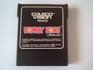 Coleco Vision Donkey Kong Nintendo 1982 Game Cartridge - Picture 1 of 3