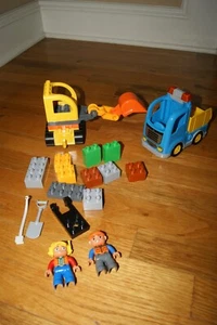 Lego Duplo 10812 Truck & Tracked Excavator-Incomplete - Picture 1 of 6