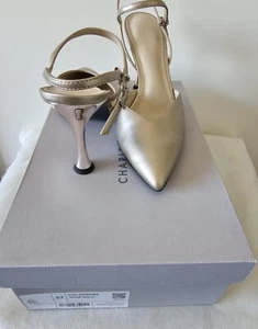 Charles And Keith Rose Gold Pump Size 37 - Picture 1 of 7