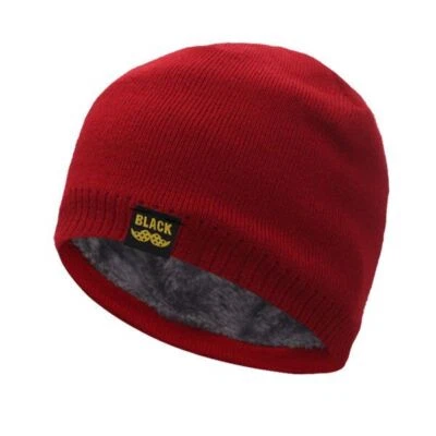 Boné quente chapéu caveira - gorros de malha inverno boné masculino acessórios de touca 1 peça - Imagem 1 de 4