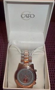 CATO mens WATCH NEW IN BOX - Picture 1 of 5